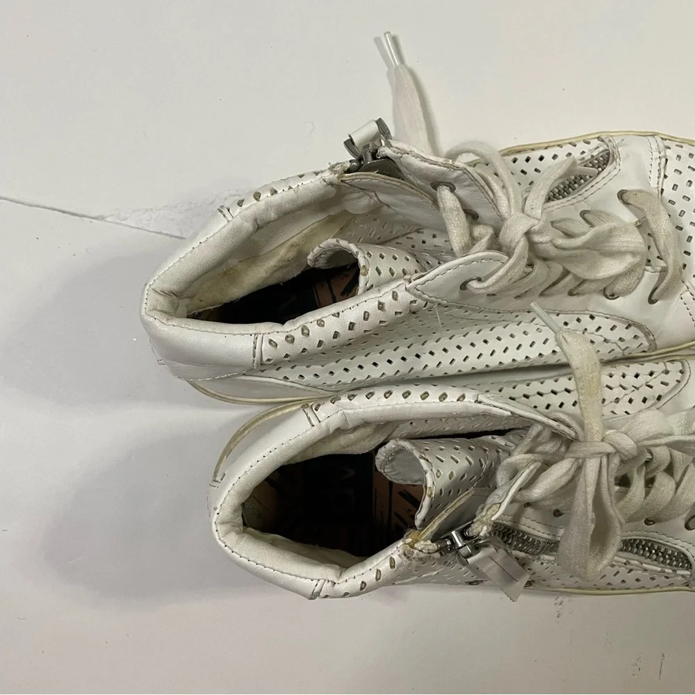 DV by Dolce Vita Target Streetwear White High Top Sneaker Shoes Size 9 - Picture 8 of 8